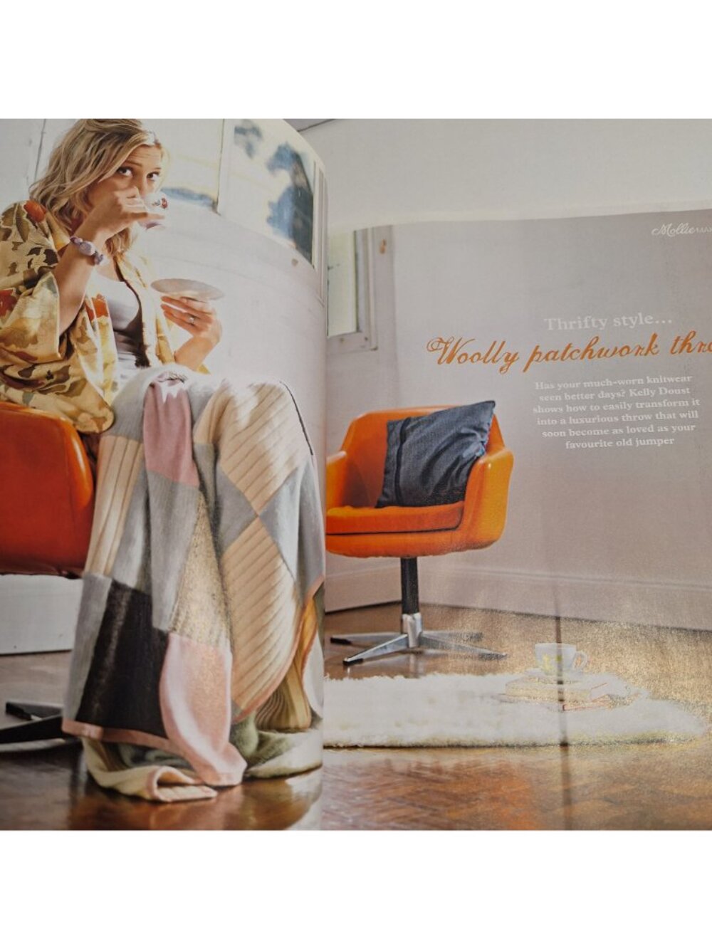 Mollie Makes Issue 6 UK 2011 Magazine Autumn Fruits Harvest Craft Projects - Picture 11 of 13